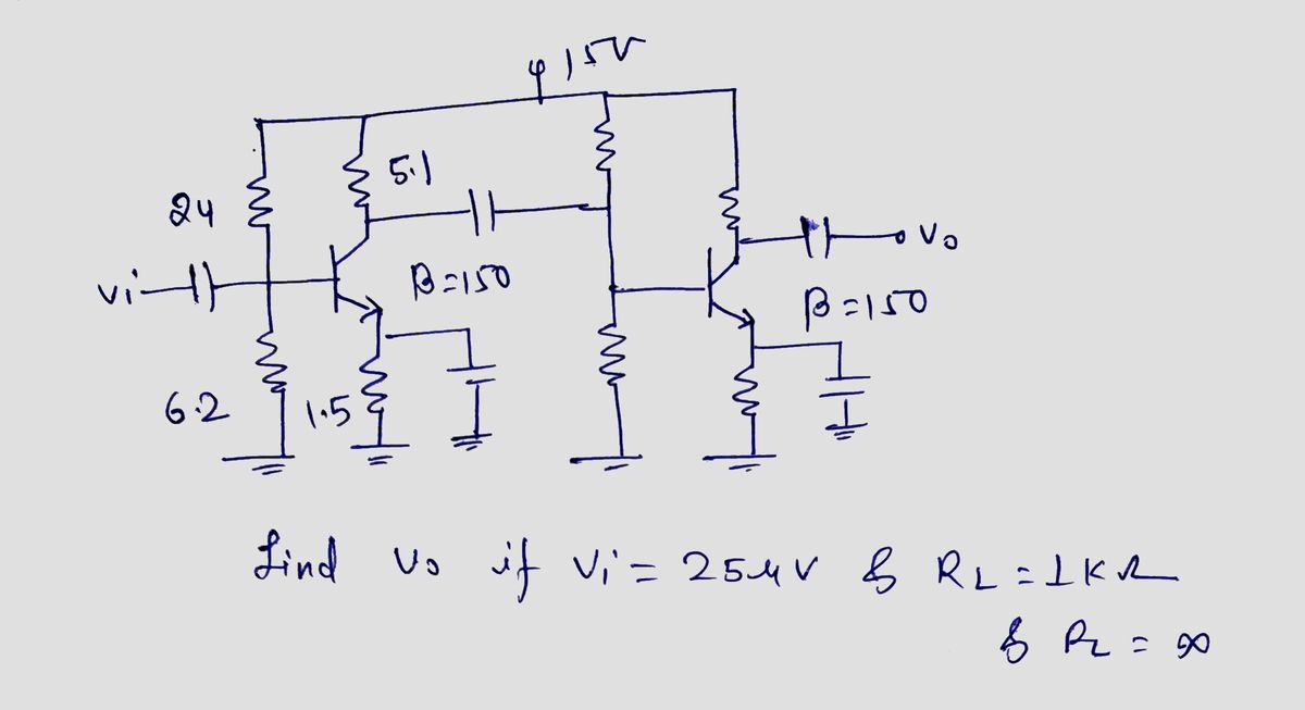 Electrical Engineering homework question answer, step 1, image 1